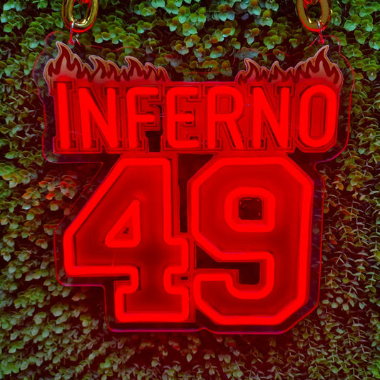 NFL 49ers Niners Big logo sign for your team soul LEO NEON SIGN