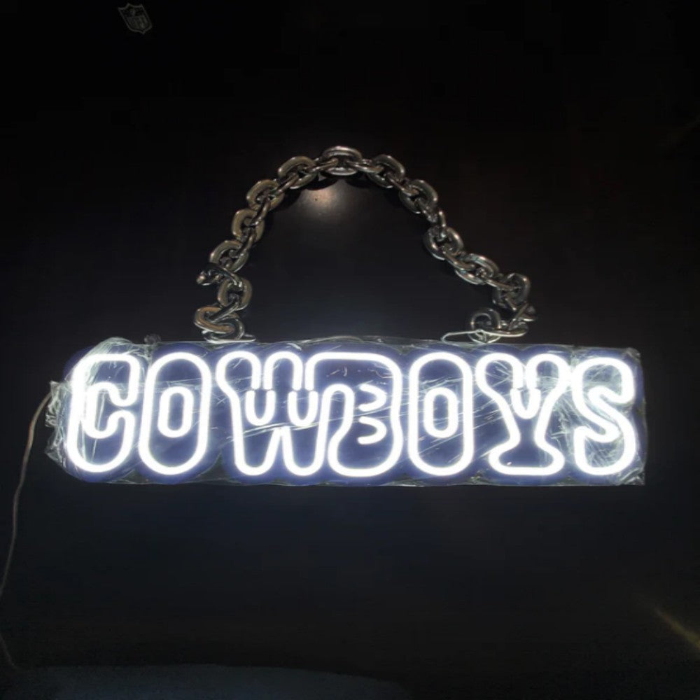 NFL Dallas Cowboys Big logo sign for your team soul LEO NEON SIGN