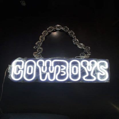 NFL Dallas Cowboys Big logo sign for your team soul LEO NEON SIGN