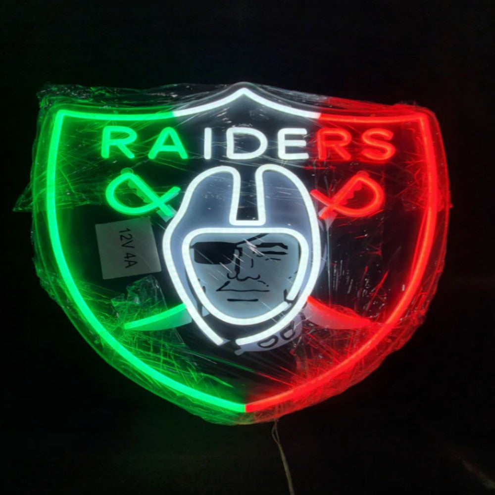 NFL Las Vegas Big logo sign for your team soul LEO NEON SIGN