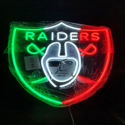 NFL Las Vegas Big logo sign for your team soul LEO NEON SIGN