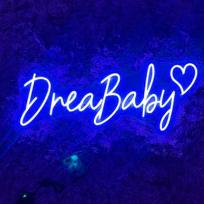 Leo Neon Sign-Baby shower LED neon sign Custom name LED light neon sign for wall