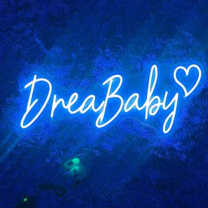 Leo Neon Sign-Baby shower LED neon sign Custom name LED light neon sign for wall