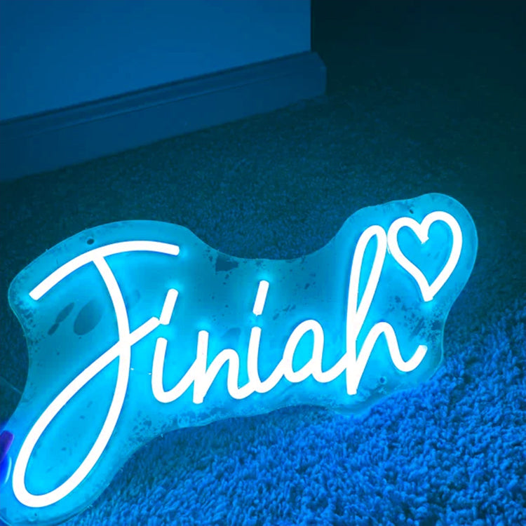 Leo neon sign-custom led neon sign Name led neon light for baby room decoration